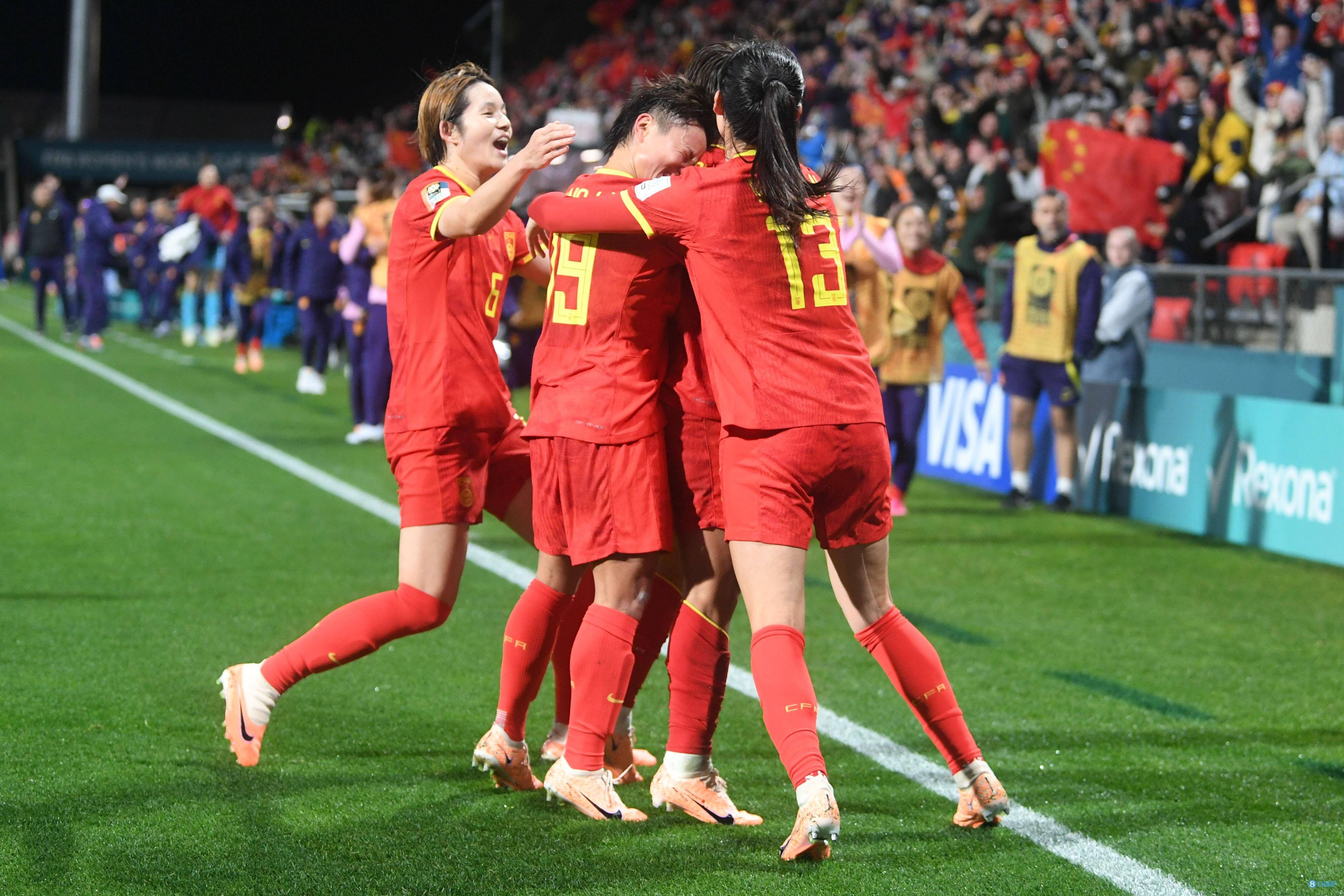 中国女足球队在国际比赛中赢得冠军