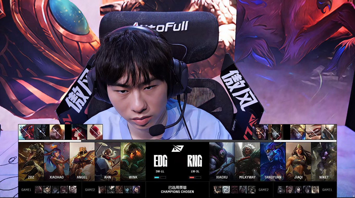 包含DFM横扫EDG，Uzi关键团战开团秒人鏖战多局2025世界赛，强势挺进下一轮的词条